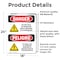 Signmission Safety Culture Sign, 18 in Width, Vinyl Decal, Rectangle, Bilingual OS-2PACK-DS-D-1824-VS-1175 - alternate 6